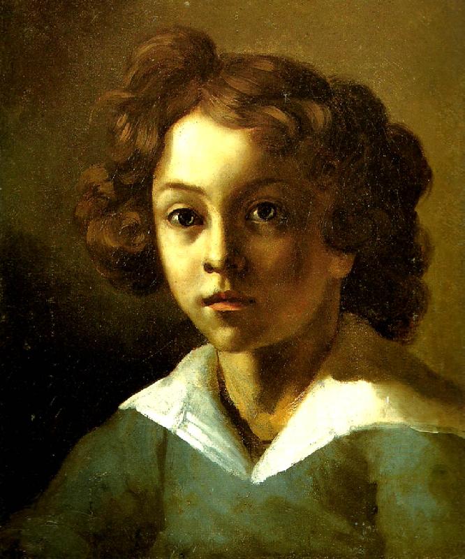 Theodore   Gericault jeune garcon